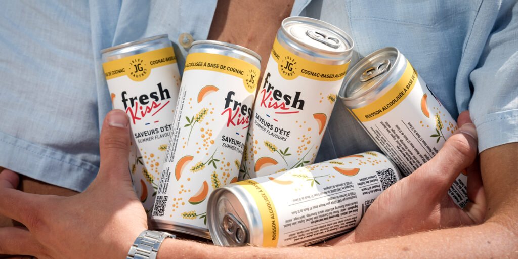 Gamme de canettes FreshKiss